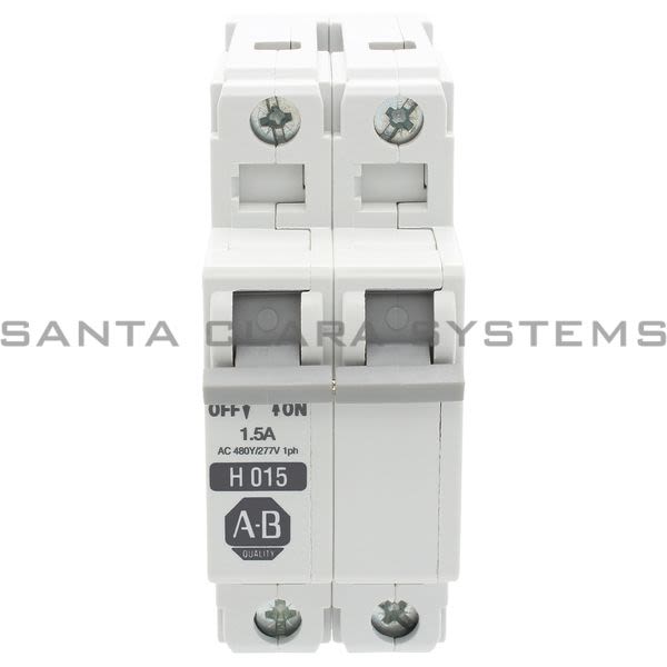 Allen Bradley 1492-CB2H015 Supp Prot/Man Motor Cntr 2 Pole, 1.5A Product Image