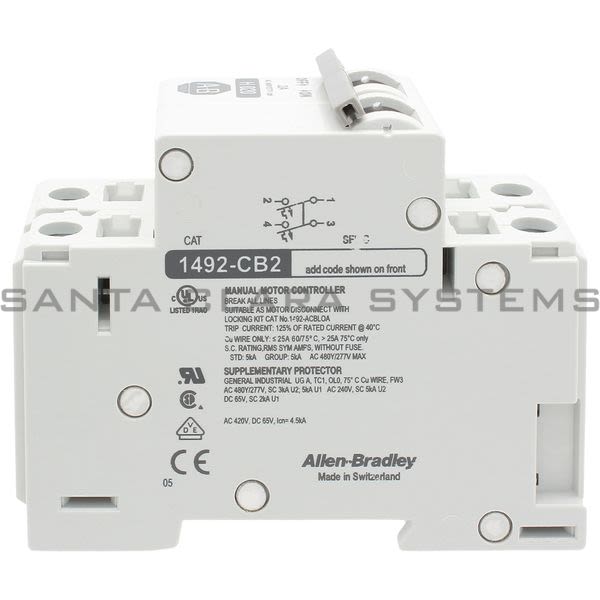 Allen Bradley 1492-CB2H020 Circuit Breaker Product Image