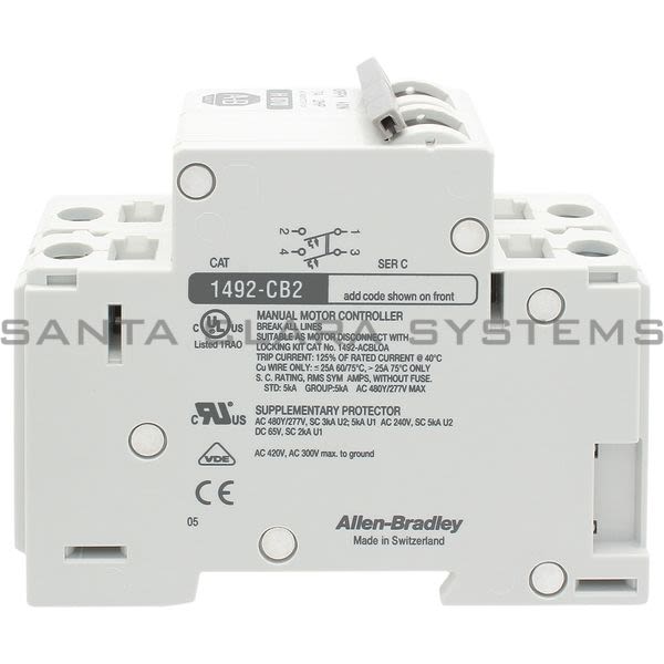 Allen Bradley 1492-CB2H070 Circuit Breaker Product Image