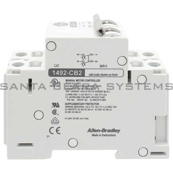 Allen Bradley 1492-CB2H120 Circuit Breaker Product Image