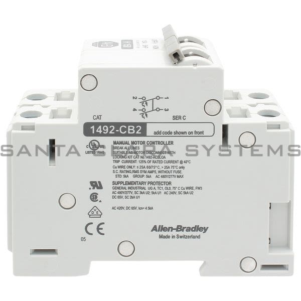 Allen Bradley 1492-CB2H150 Circuit Breaker Product Image