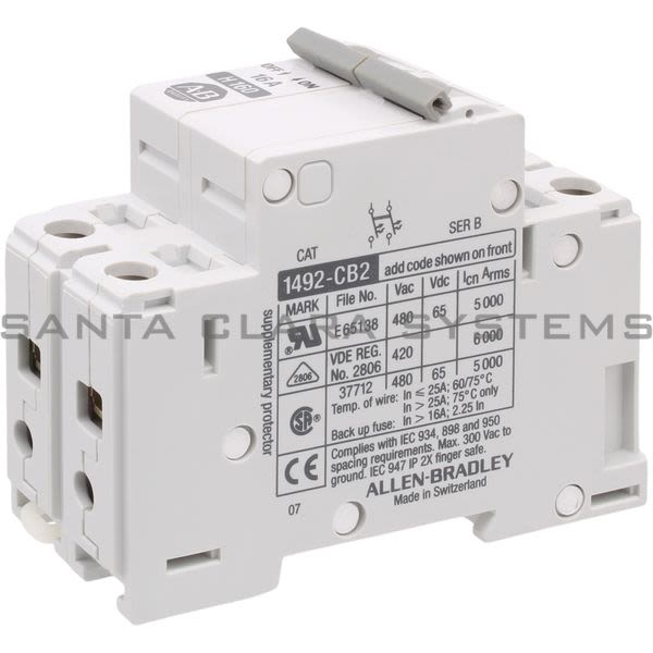Allen Bradley 1492-CB2H160 Circuit Breaker Product Image