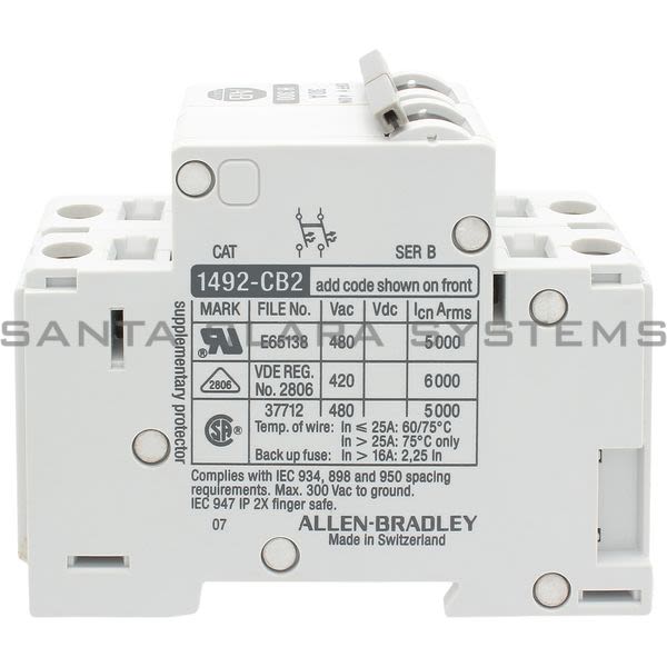 Allen Bradley 1492-CB2H300 Circuit Breaker Product Image