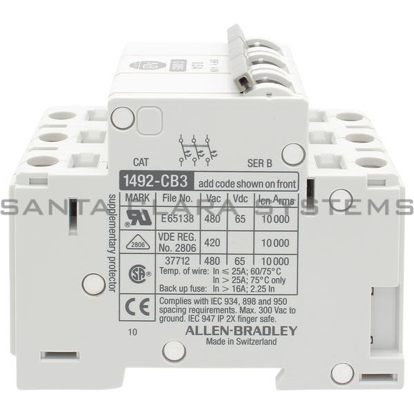 Allen Bradley 1492-CB3G005 Circuit Breaker Product Image