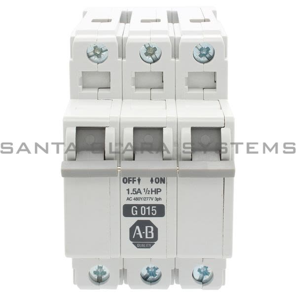 Allen Bradley 1492-CB3G015 Circuit Breaker Product Image