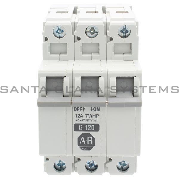 Allen Bradley 1492-CB3G120 Circuit Breaker Product Image