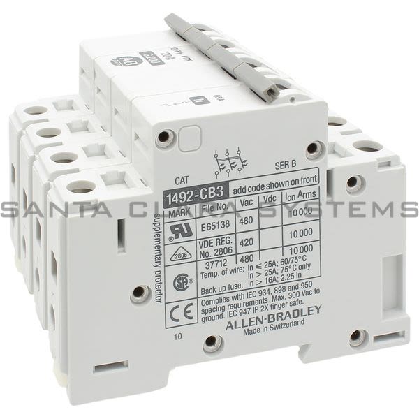 Allen Bradley 1492-CB3G200-N Circuit Breaker Product Image