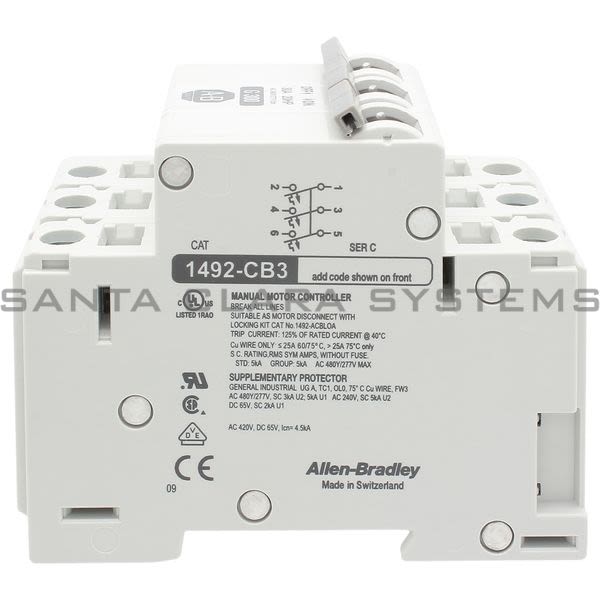 Allen Bradley 1492-CB3G300 Circuit Breaker Product Image