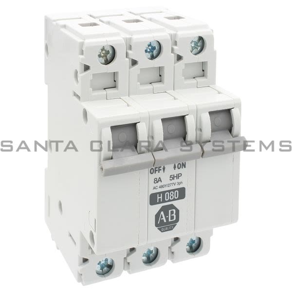 Allen Bradley 1492-CB3H080 Circuit Breaker Product Image