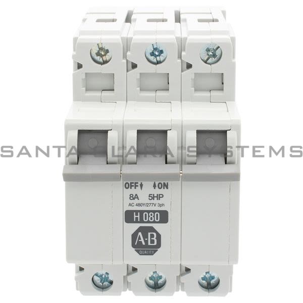 Allen Bradley 1492-CB3H080 Circuit Breaker Product Image