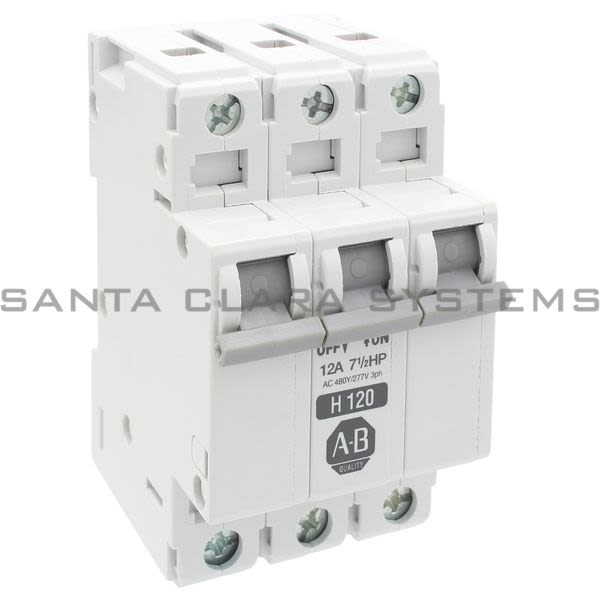 Allen Bradley 1492-CB3H120 Circuit Breaker Product Image