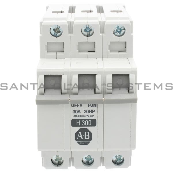 Allen Bradley 1492-CB3H300 Circuit Breaker Product Image