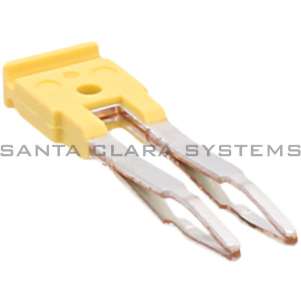 Allen Bradley 1492-CJL4-2 Plug-In Center Jumper, 4 mm, 2 Pole Product Image