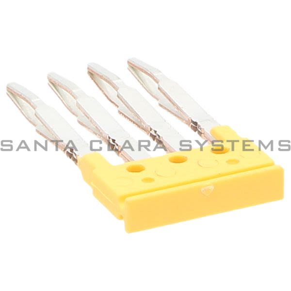 Allen Bradley 1492-CJL4-4 Plug-In Center Jumper, 4 mm, 4 Pole Product Image