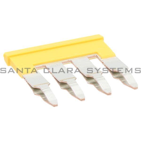Allen Bradley 1492-CJLJ6-4  Plug-In Center Jumper, 6 mm, 4 Pole Product Image