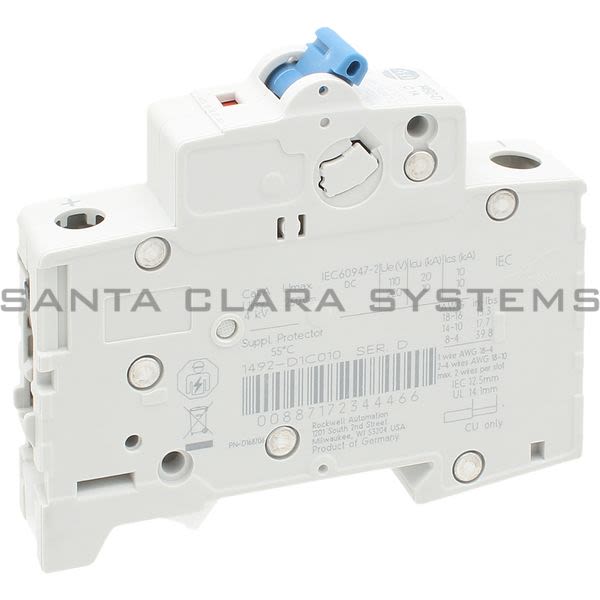 Allen Bradley 1492-D1C010 Circuit Breaker Product Image