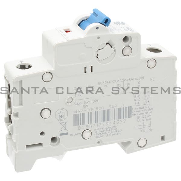 Allen Bradley 1492-D1C500 Circuit Breaker Product Image
