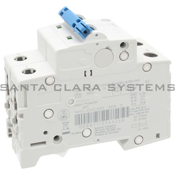 Allen Bradley 1492-D2C030 Circuit Breaker Product Image