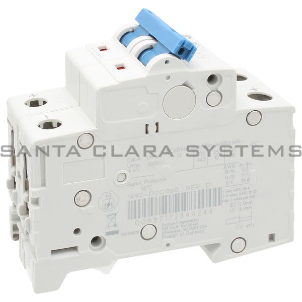 Allen Bradley 1492-D2C060 Circuit Breaker Product Image