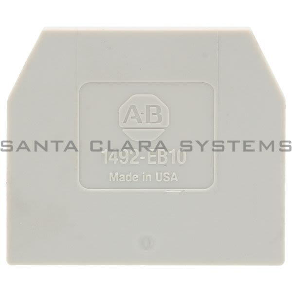 Allen Bradley 1492-EB10 End Barrier Gray Product Image