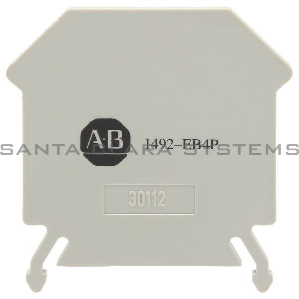 Allen Bradley 1492-EB4P End Barrier Product Image