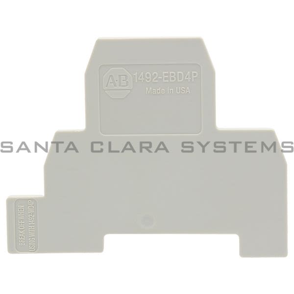 Allen Bradley 1492-EBD4P End Barriers Product Image