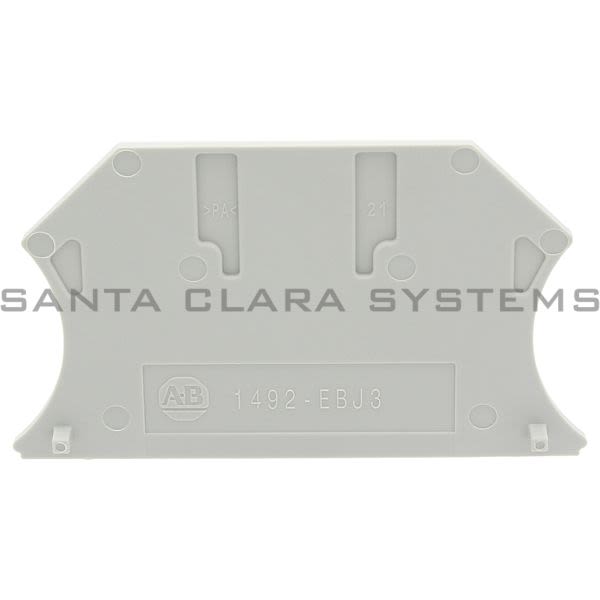 Allen Bradley 1492-EBJ3 End Barrier Gray Product Image
