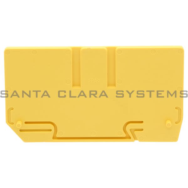 Allen Bradley 1492-EBK3Y End Barrier Cover Yellow Product Image