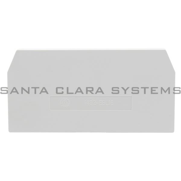 Allen Bradley 1492-EBL16 End Barrier Gray Product Image