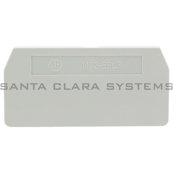 Allen Bradley 1492-EBL3 End Barrier Gray Product Image