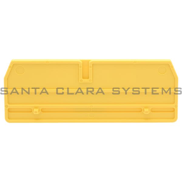 Allen Bradley 1492-EBL3Q-Y Terminal End Cap | Yellow Product Image