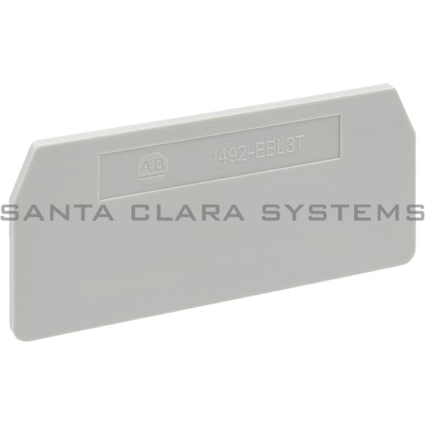 Allen Bradley 1492-EBL3T End Barrier Gray Product Image