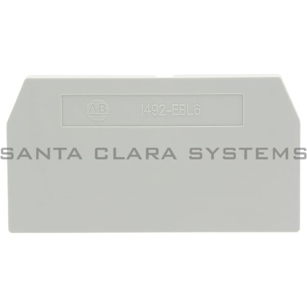 Allen Bradley 1492-EBL6 End Barrier Gray Product Image