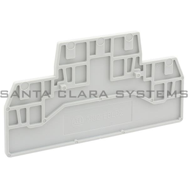 Allen Bradley 1492-EBLD2 End Barrier Gray Product Image