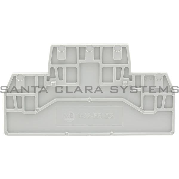 Allen Bradley 1492-EBLD2 End Barrier Gray Product Image