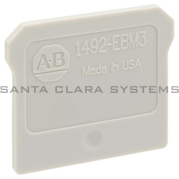 Allen Bradley 1492-EBM3 End Barrier Product Image