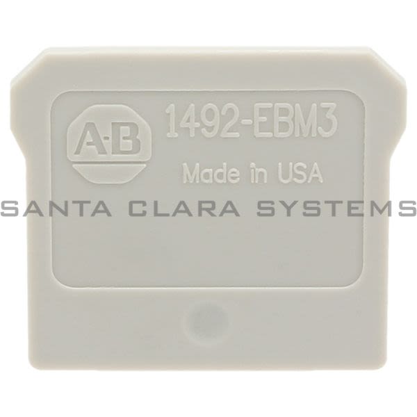 Allen Bradley 1492-EBM3 End Barrier Product Image