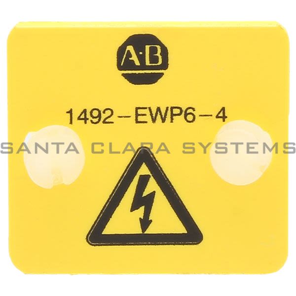 Allen Bradley 1492-EWP6-4 Wiring Plates Product Image