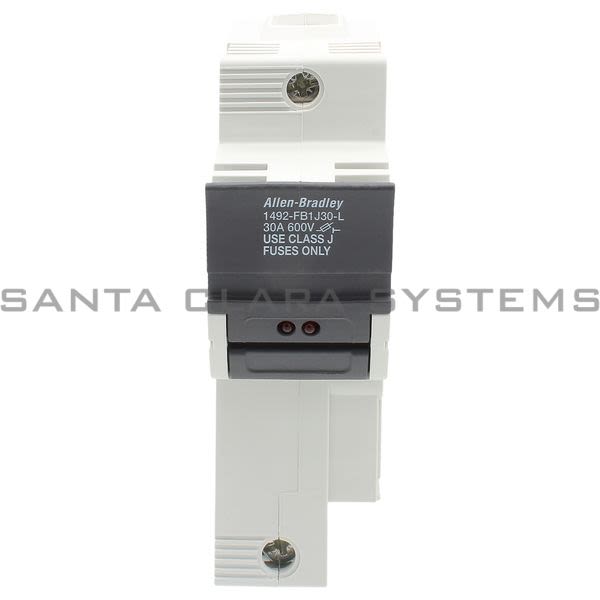Allen Bradley 1492-FB1J30-L Fuse Holder 1 Pole 30 A W/ Neon Indicator Product Image
