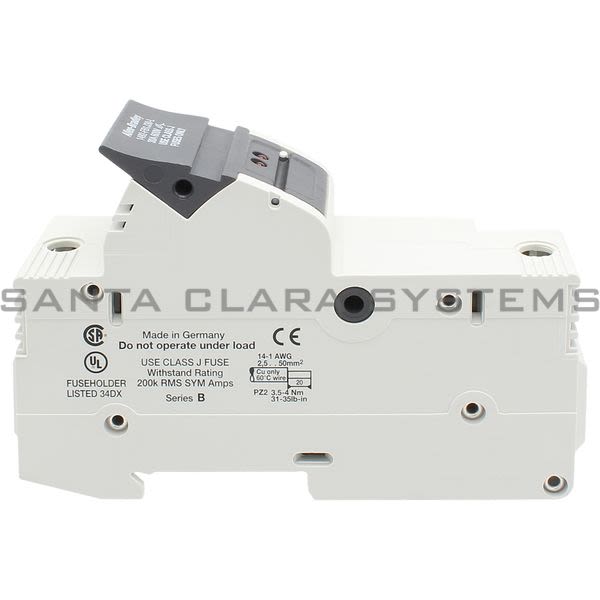 Allen Bradley 1492-FB1J30-L Fuse Holder 1 Pole 30 A W/ Neon Indicator Product Image