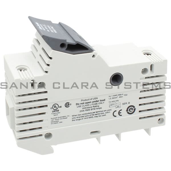 Allen Bradley 1492-FB1J60 Fuse Holder 1 Pole 60 A Product Image