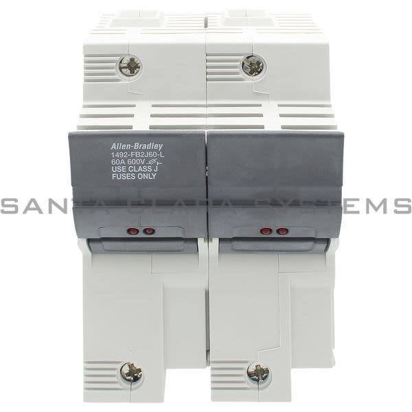 Allen Bradley 1492-FB2J60-L Fuse Holder 2 Pole With Neon Indicator Product Image