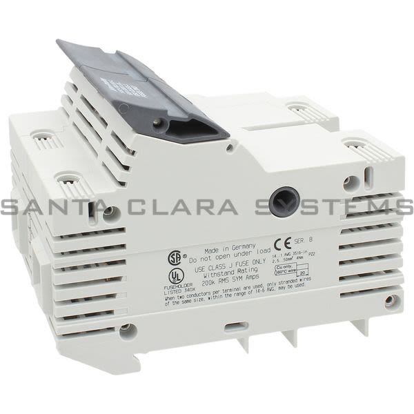 Allen Bradley 1492-FB2J60-L Fuse Holder 2 Pole With Neon Indicator Product Image