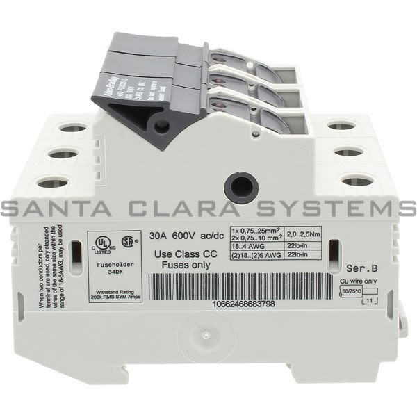 Allen Bradley 1492-FB3C30-L Fuse Holder Product Image