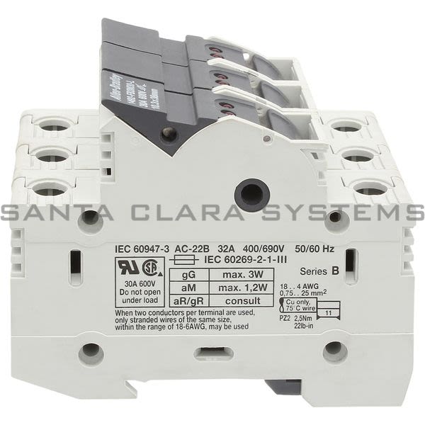 Allen Bradley 1492-FB3M30-L Fuse Holder Product Image