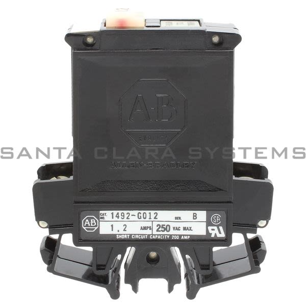 Allen Bradley 1492-G012 Single Pole Circuit Breaker Product Image
