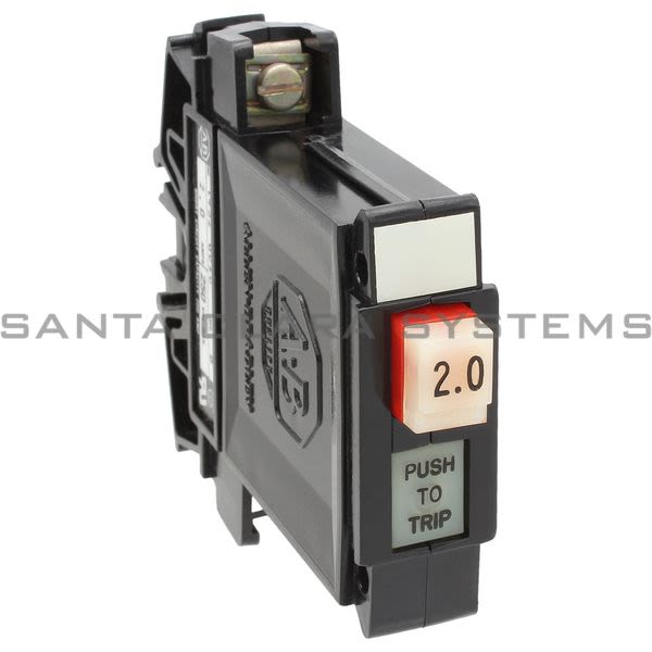 Allen Bradley 1492-G020 Circuit Breaker Single Pole 2 amp Product Image