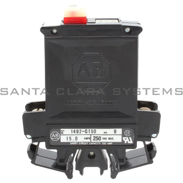 Allen Bradley 1492-G150 Single Pole Circuit Breaker Product Image