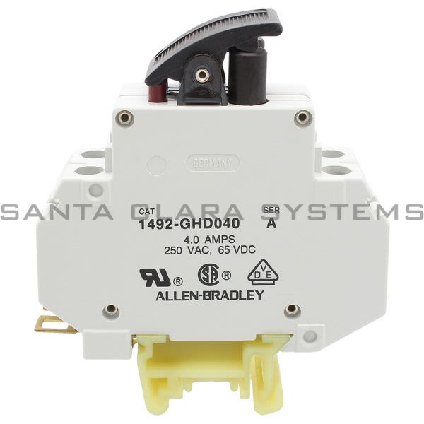 Allen Bradley 1492-GHD040 Circuit Breaker Product Image