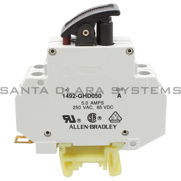 Allen Bradley 1492-GHD050 Double Pole Circuit Breaker Product Image
